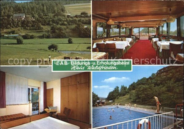 Eisenbach Limburg Haus Waldfrieden EAB Bildungs und Erhol