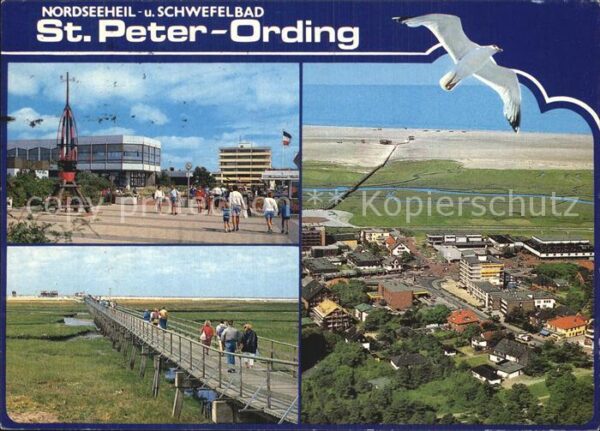 St Peter-Ording Nordseeheilbad Schwefelbad Promenade St