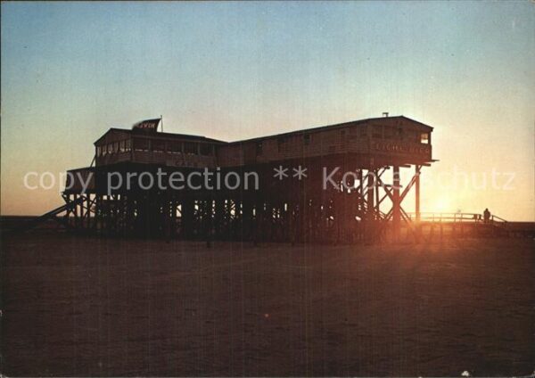 St Peter-Ording Arche Noah Nordseebad Schwefelbad Sonne