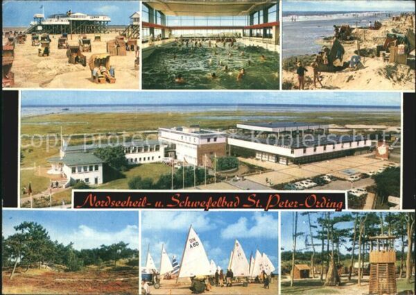 St Peter-Ording Strand Restaurant Segeln Wellenbad Nord
