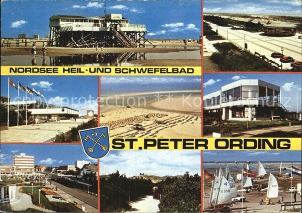 St Peter-Ording Strand Restaurant Wellenbad Promenade S