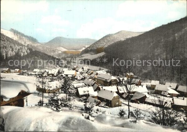 Sieber Ausblick vom Bergcafe Luftkurort Winter
