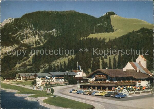 Spitzingsee Postgasthof und Seecafe St Bernhard