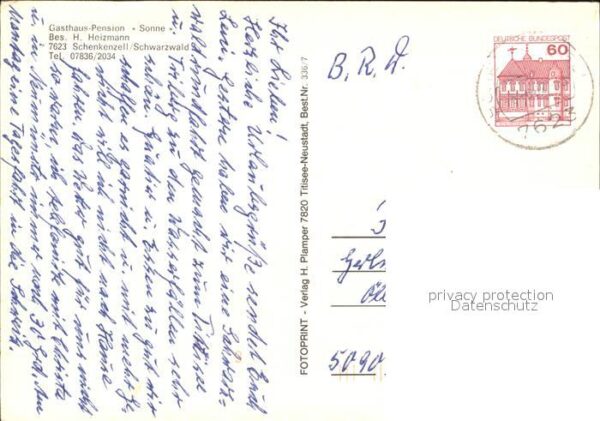 Schenkenzell Gasthaus Pension Sonne Fachwerkhaus – Bild 2