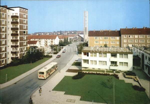 Bad Salzgitter Südstadt mit Eichendorff Platz und Drei