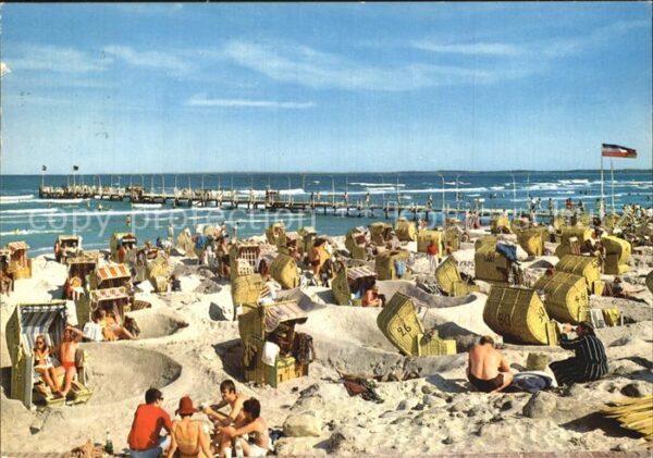Scharbeutz Ostseebad Strand Seebrücke