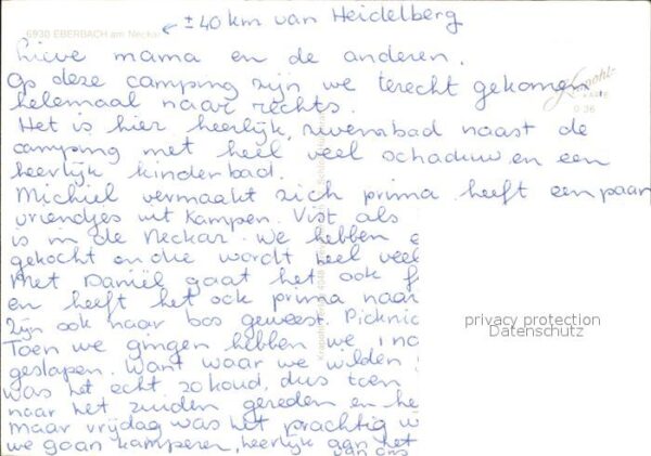 Eberbach Neckar Campingplatz Ausflugsdampfer – Bild 2