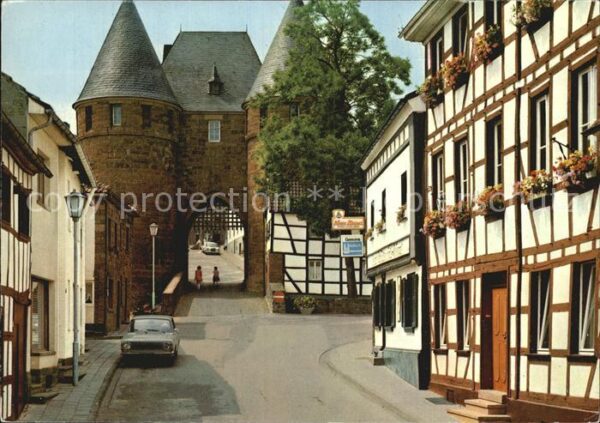 Nideggen Eifel Dürener Tor Fachwerkhaus Luftkurort