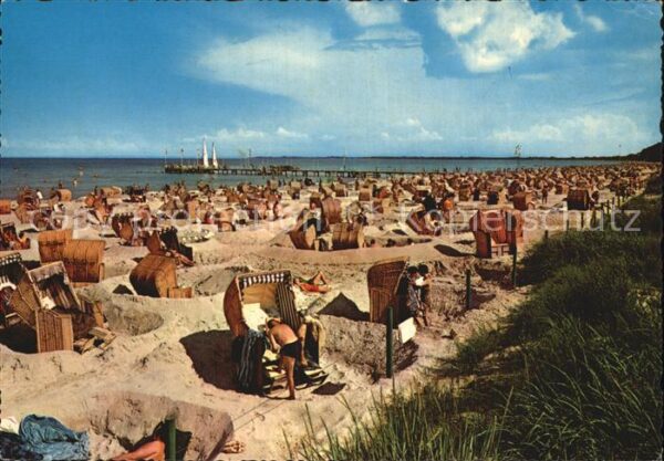 Scharbeutz Ostseebad Strand Seebrücke