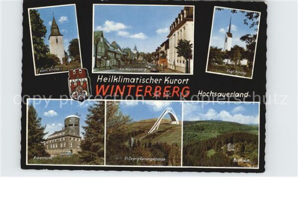 Winterberg Hochsauerland Kirche Waltenberg Bobhaus St Georg Spru