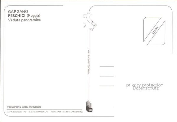 Peschici  Fliegeraufnahme – Bild 2