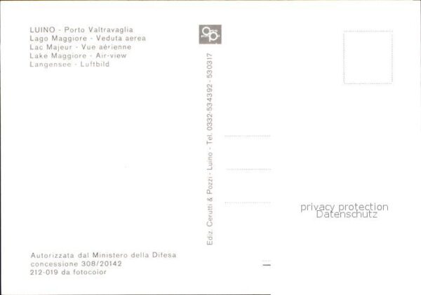 Luino Lago Maggiore Fliegeraufnahme – Bild 2