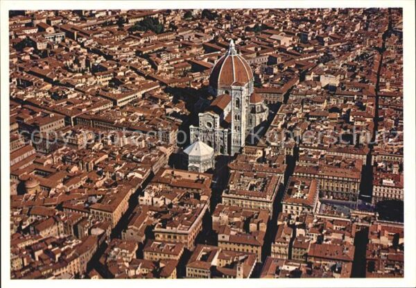 Firenze Florenz Fliegeraufnahme