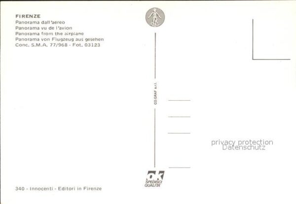 Firenze Florenz Fliegeraufnahme – Bild 2