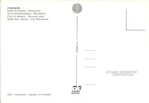 Firenze Florenz Panorama – Bild 2