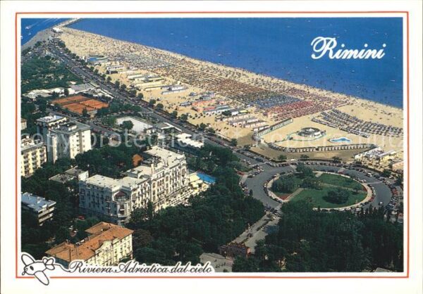 Rimini Fliegeraufnahme