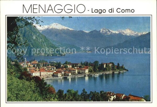 Menaggio Lago di Como Panorama