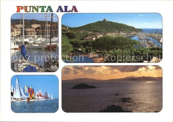 Punta Ala Hafen Segelboote