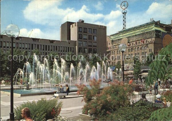 Stockholm Kungsträdgarden mit Severigehuset