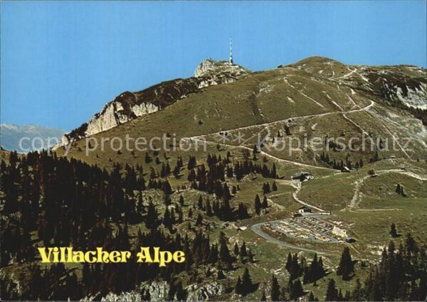 Villacher Alpe Parkplatz Rosstratten