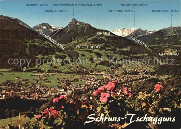 Schruns Vorarlberg Panorama