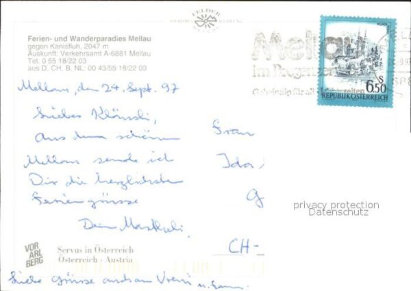 Mellau Vorarlberg Gesamtansicht – Bild 2