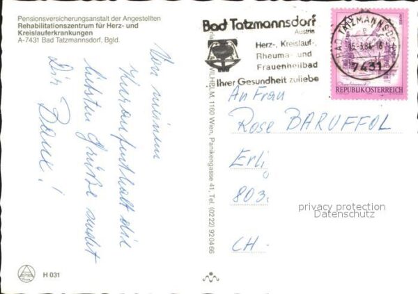 Bad Tatzmannsdorf Burgenland Rehabilisationszentrum für Herz und Kre – Bild 2