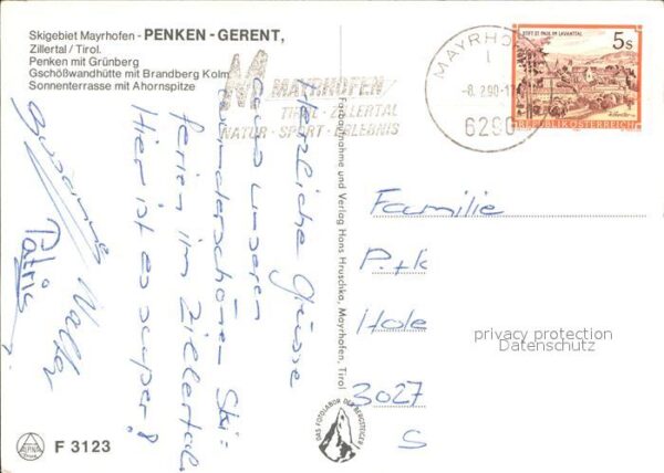 Mayerhof Gschösswandhütte Penken Grünberg Sonnen – Bild 2
