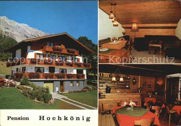 Ramsau Dachstein Steiermark Pension Hochkönig Aussenansicht Gaststu
