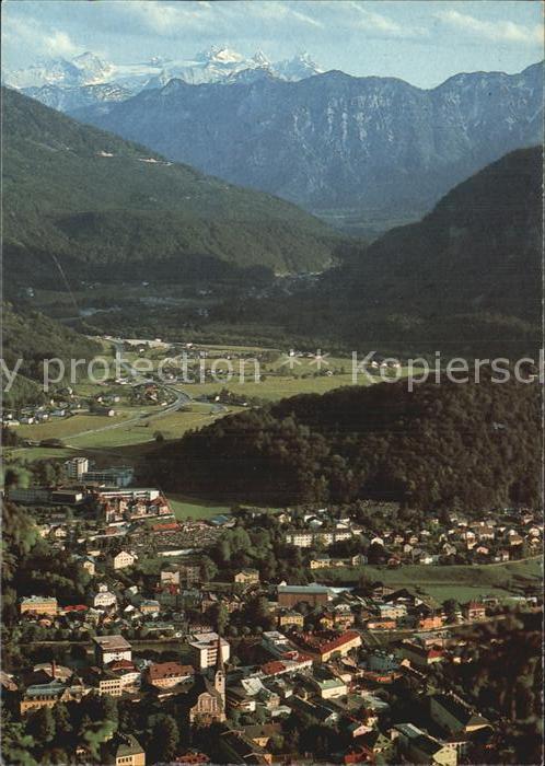 Bad Ischl Salzkammergut Panorama mit Dachstein