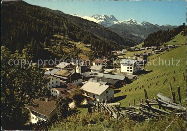 Gerlos Blick gegen Brandbergkolm