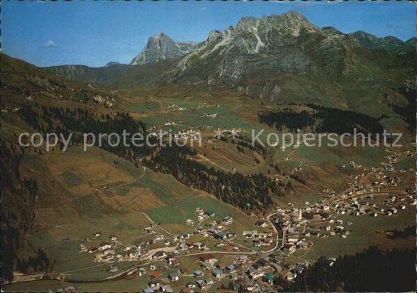 Lech Vorarlberg Fliegeraufnahme