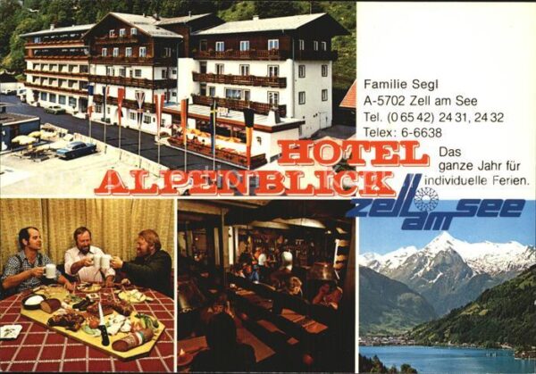 Zell See Hotel Alpenblick Aussenansicht Gaststub
