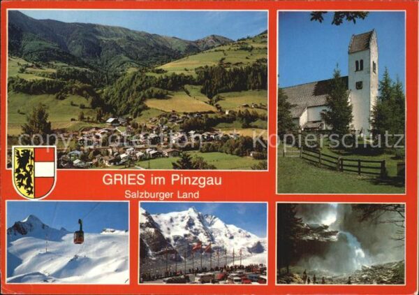 Gries Pinzgau Kirche Sankt Georgen Kitzsteinhorn Gros
