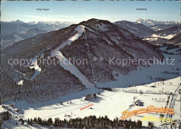 Ramsau Dachstein Steiermark Abfahrt Rittisberg Schildlehn Steiermar