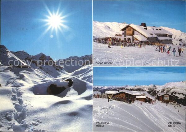 Silvretta-Hochalpenstrasse Versettla Bahn Restaurant Nova Stoba