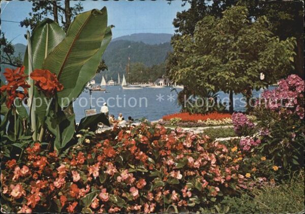 Poertschach Woerthersee Blumenpromenade