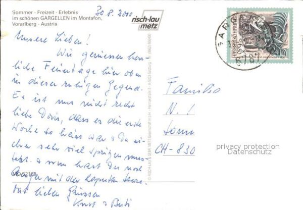 Gargellen Vorarlberg Teilansicht – Bild 2