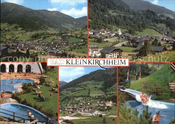 Bad Kleinkirchheim Kaernten Unterer und oberer Ortsteil Thermal Röm
