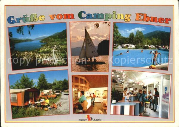 Doebriach Millstaettersee Camping Ebner Schwimmbad Teilansicht Se