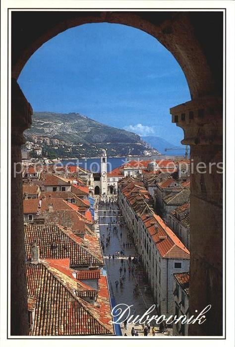 Dubrovnik Ragusa Teilansicht