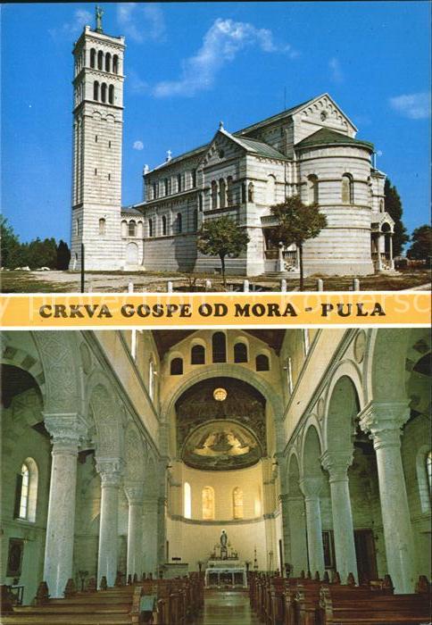 Pola Pula Croatia Crkva Gospe od Mora