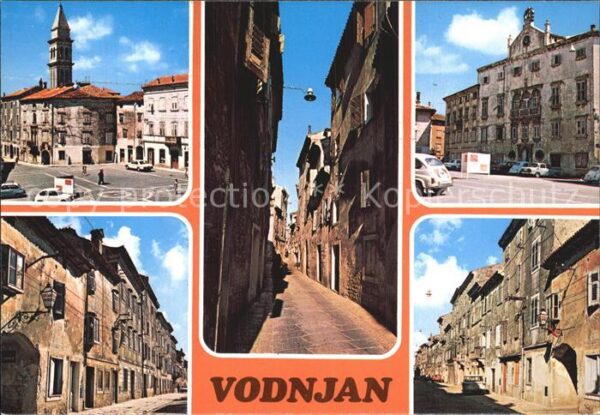 Vodnjyn Kroatien Kirche Platz Gasse