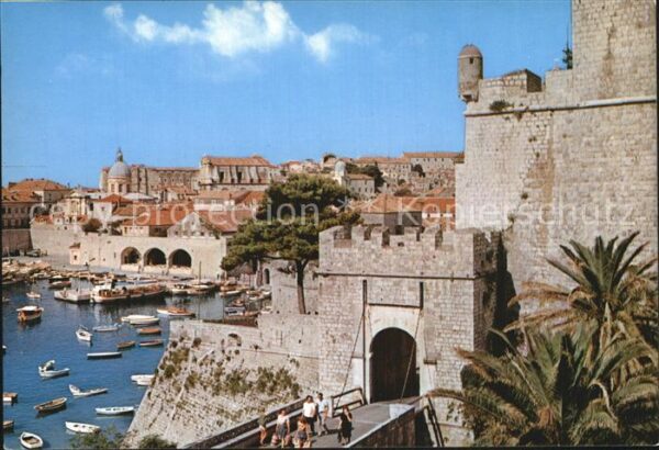 Dubrovnik Ragusa Teilansicht