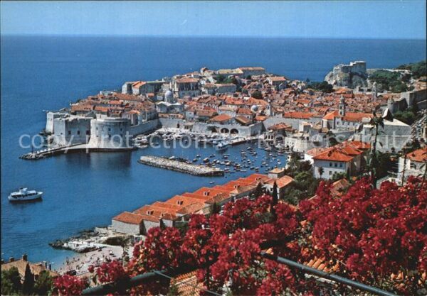 Dubrovnik Ragusa Fliegeraufnahme