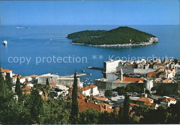 Dubrovnik Ragusa Panorama
