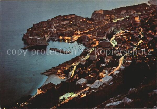 Dubrovnik Ragusa Fliegeraufnahme