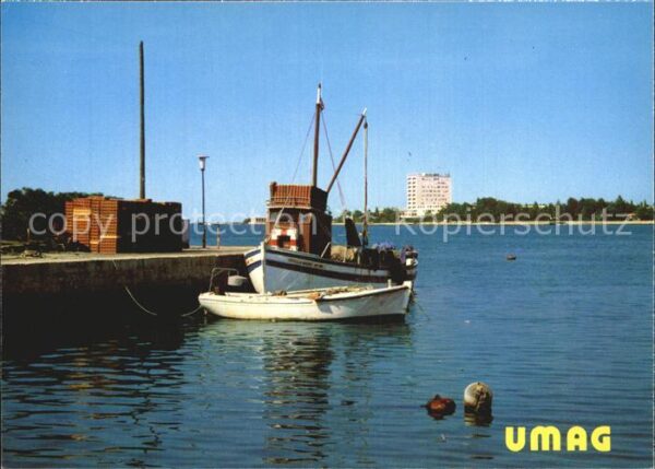 Umag Umago Istrien Fischerboot Hotel Adriatic