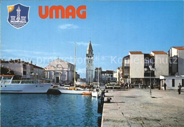 Umag Umago Istrien Hafen