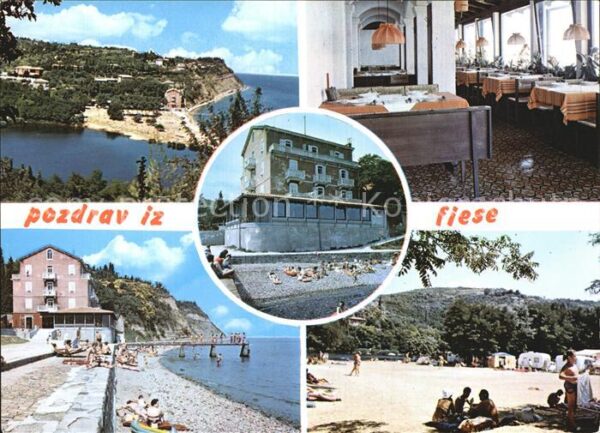Fiese Teilansicht Strand Zeltplatz